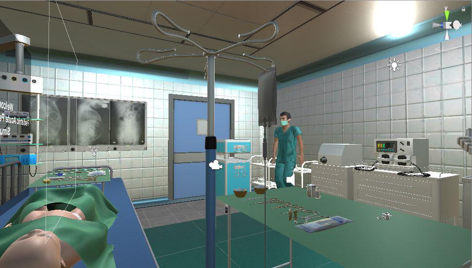 VR Medical Training Session